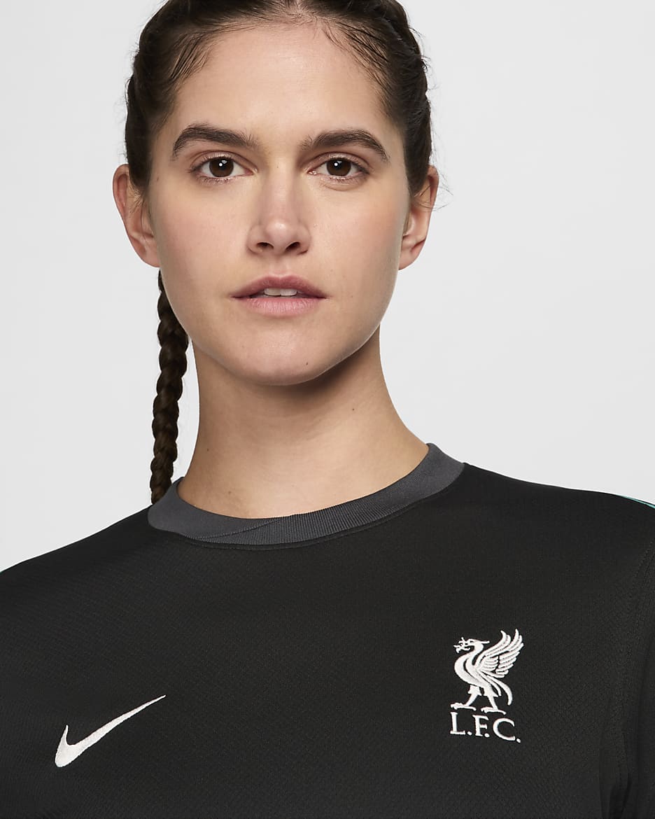 Liverpool F.C. 2024 25 Stadium Away Women s Nike Dri FIT Football Replica Shirt